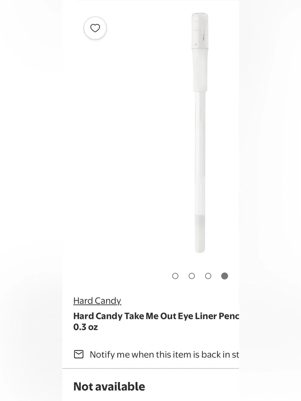 Hard Candy Eyeliner - Get Iced